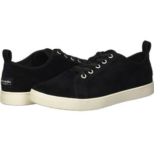 Koolaburra by UGG Kellen Low Lace Black Suede Sneaker Sz 8.5
